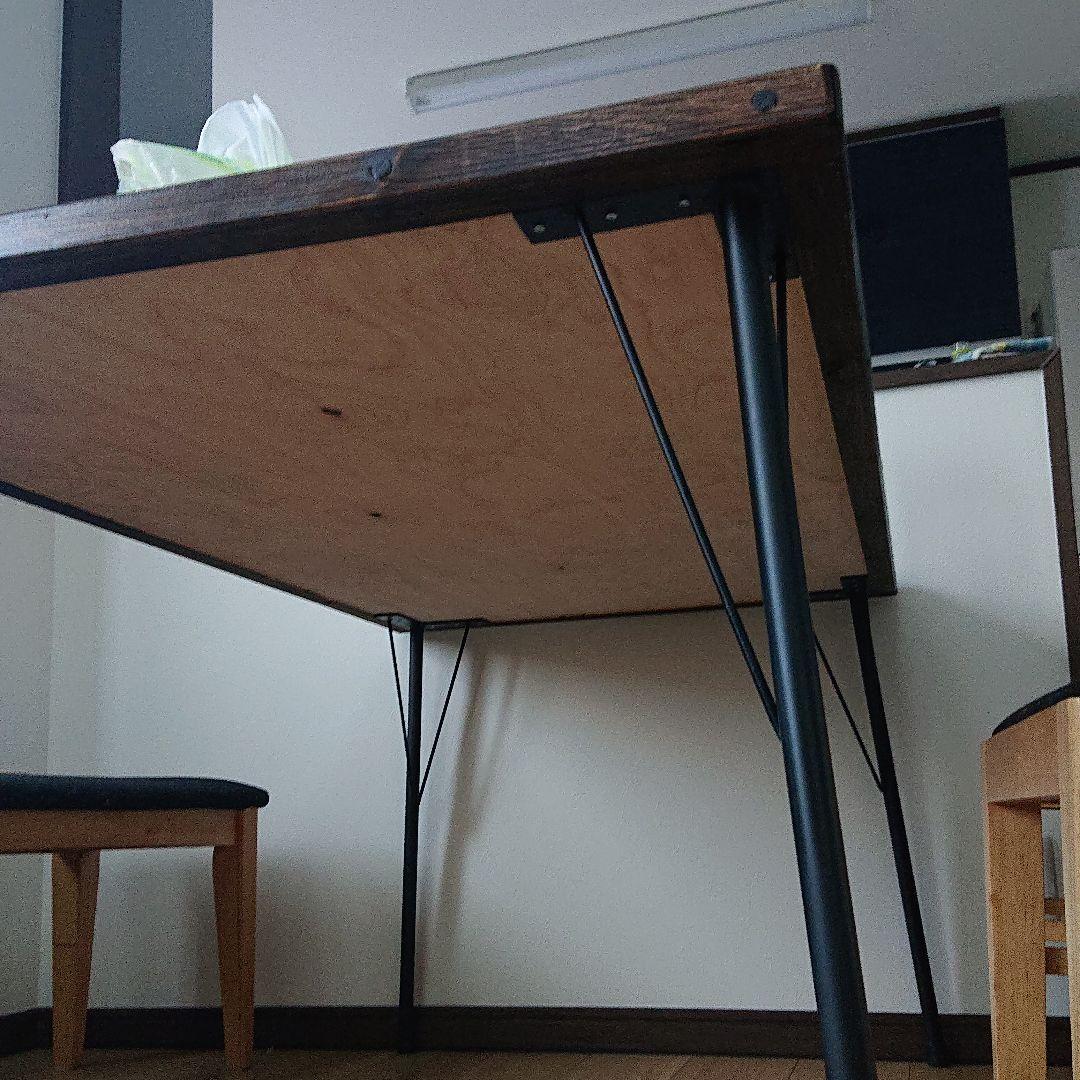 ダイニングテーブルDIY 男前家具