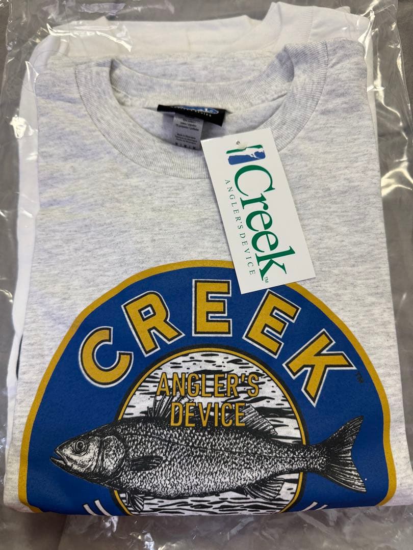 creek anglers device ロンT フィッシングシャツ M
