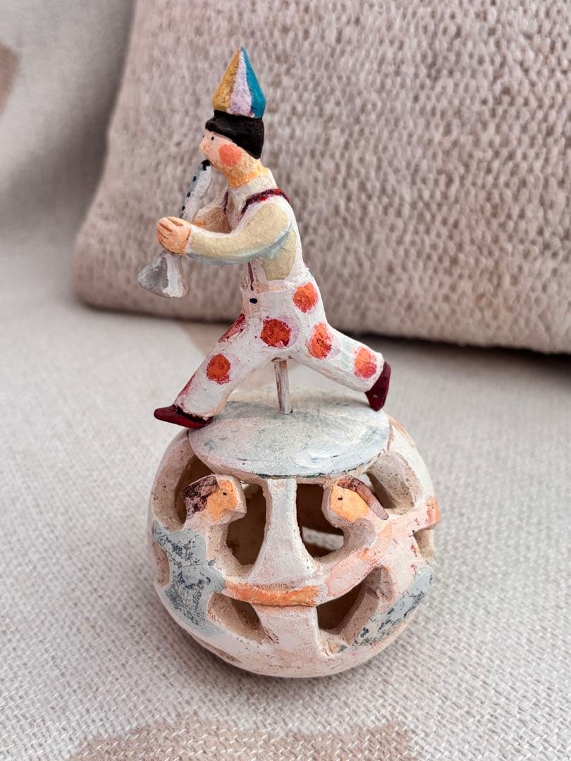 にしおゆき　オルガン社　陶人形