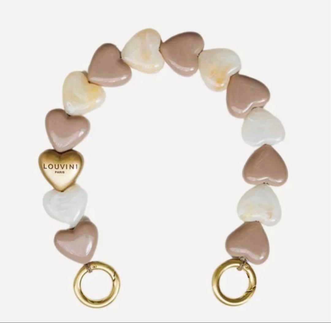 LOUVINI PARIS 日本限定　ハート型ストラップ