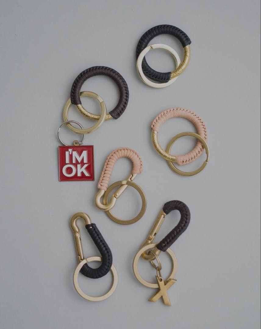 READY OBJECT キーリング　真鍮　ロンハーマン