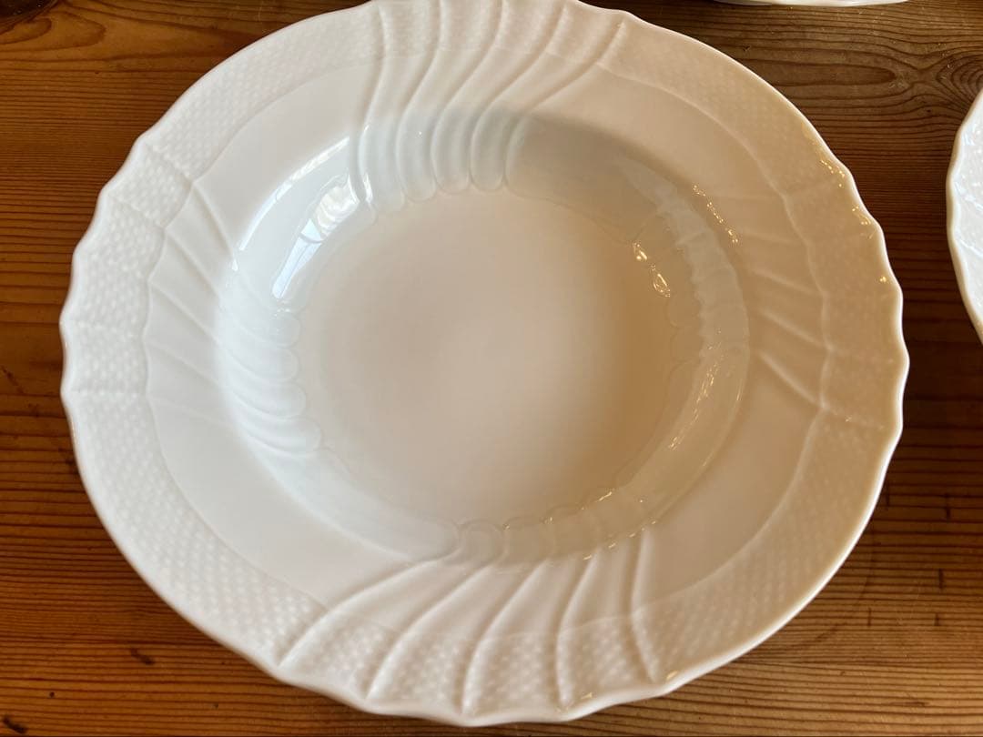 ジノリ　ベッキオホワイト　20スーププレート×5