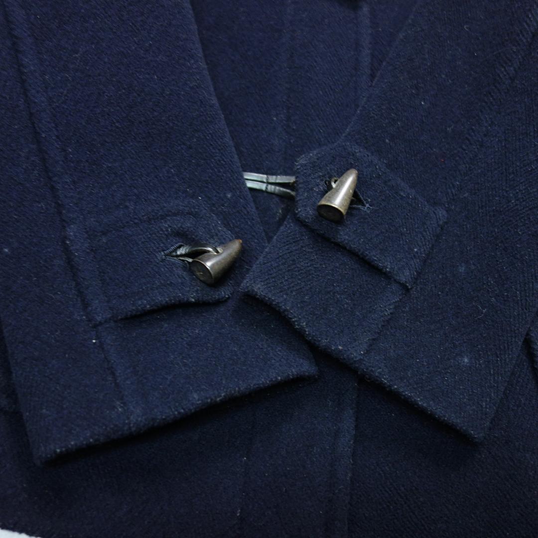 c*i様 8758 バーバリーロンドン ダッフルコート ネイビー レディース 4