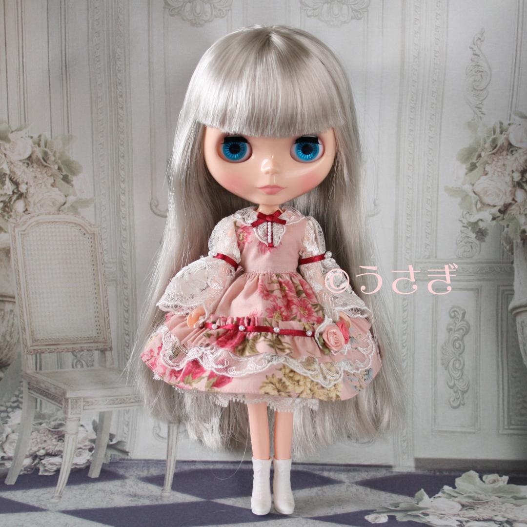 【専用】22㎝ドール用 ロリータドレスセット イヤリング【1091,1092】