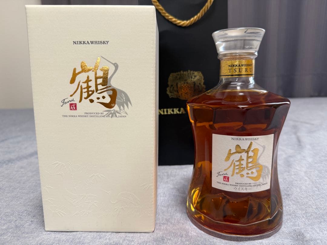 NIKKA WHISKY 鶴 TSURU 750ml ギフト袋付き