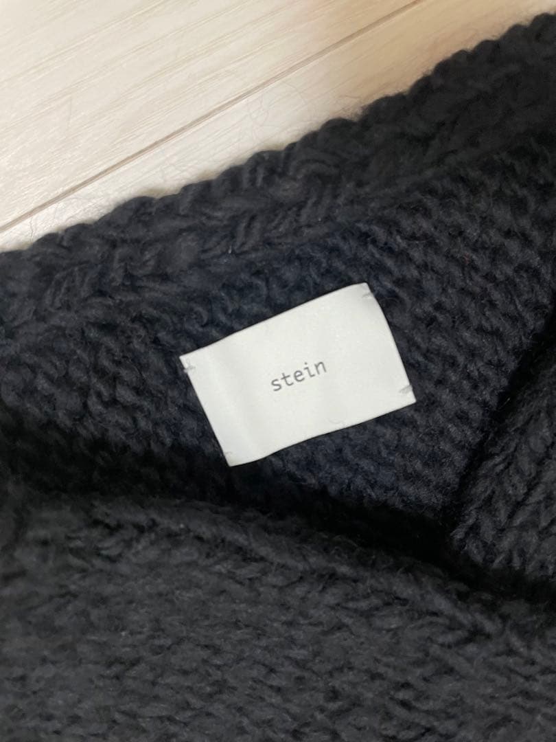 stein 2020aw ハンドニットスリーブマフラー