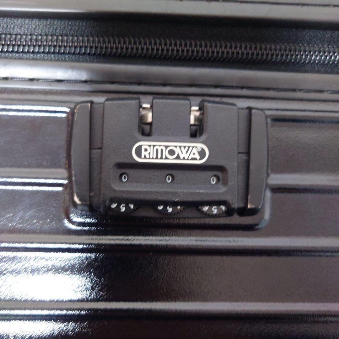 リモワ　RIMOWA スーツケース　サルサ　4輪　黒　　Ｌサイズ　(凹み有り)