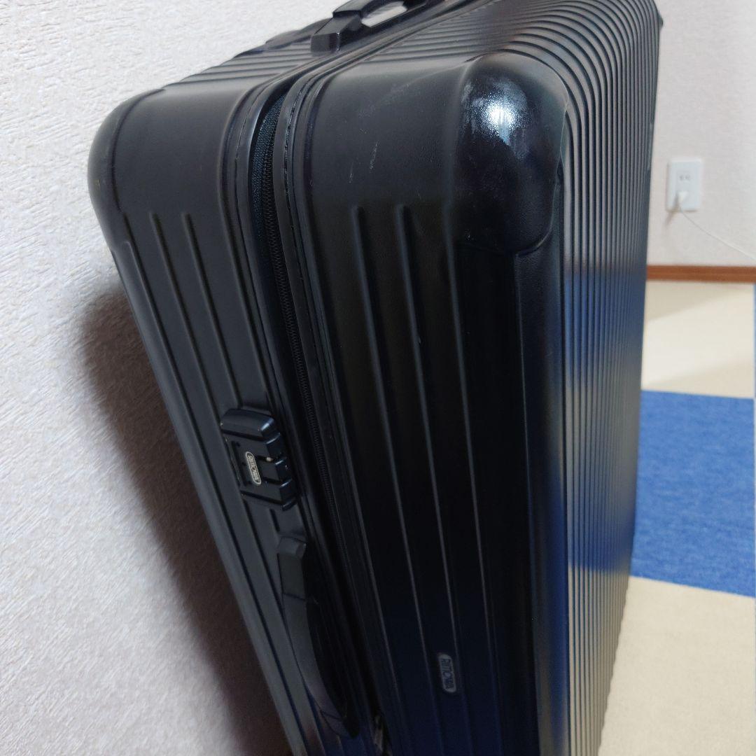 リモワ　RIMOWA スーツケース　サルサ　4輪　黒　　Ｌサイズ　(凹み有り)