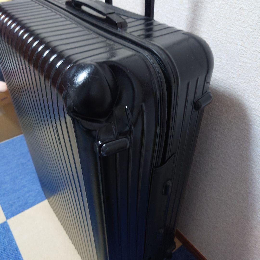 リモワ　RIMOWA スーツケース　サルサ　4輪　黒　　Ｌサイズ　(凹み有り)