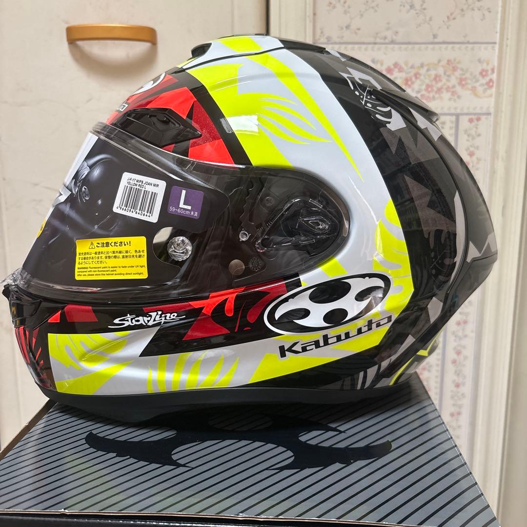OGK kabuto F-17 mips joan mir Lサイズ
