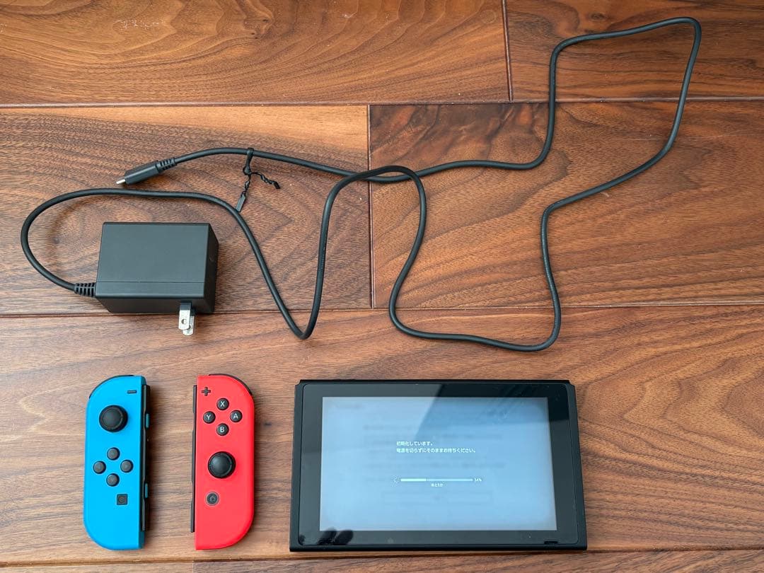 ニンテンドースイッチ 本体 ＋ microSD 256GB付（※Rボタン注意）