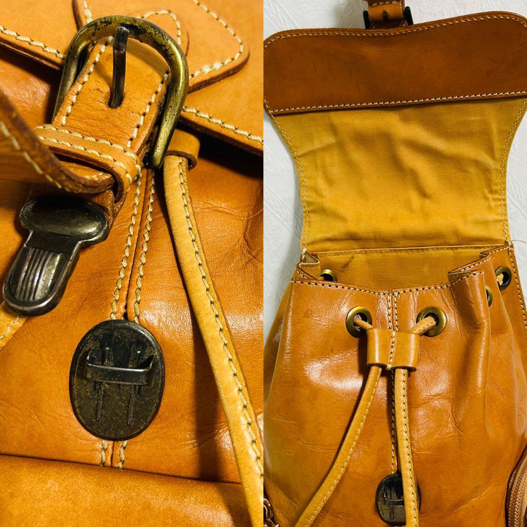 【ちゃちゃ様】 ダコタ オールレザー本革 リュックサック/バックパック