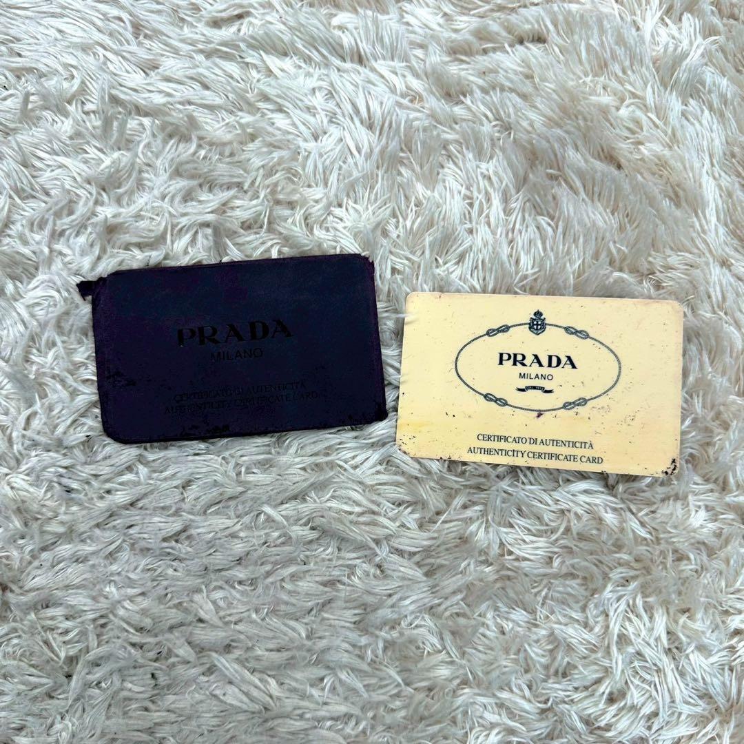 【美品】プラダ リュック ブラック ナイロン 三角ロゴ ユニセックス