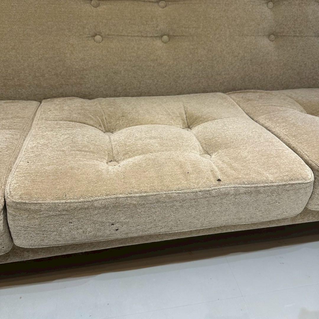 【たろう様限定】ヴィンテージソファ ベージュ 3人掛け