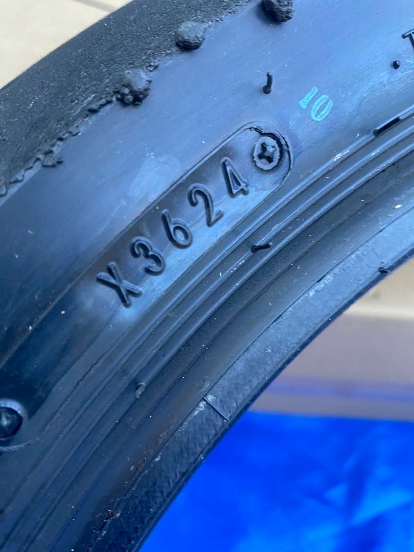 ダンロップ　KR410 110/17 140/17 サーキット専用