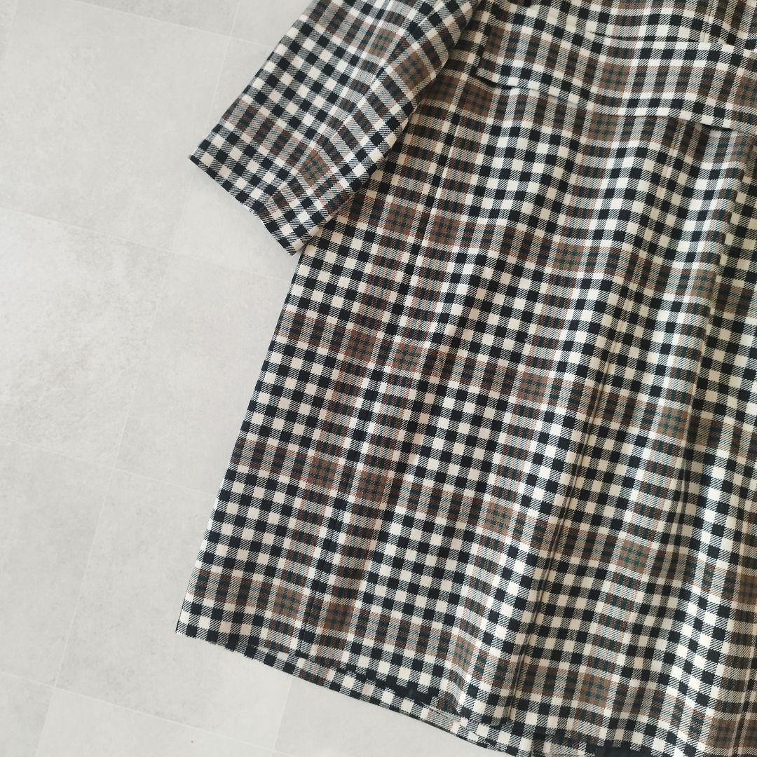 未使用級✨23区 3XL 46 大きいサイズ チェック チェスターコート コラボ