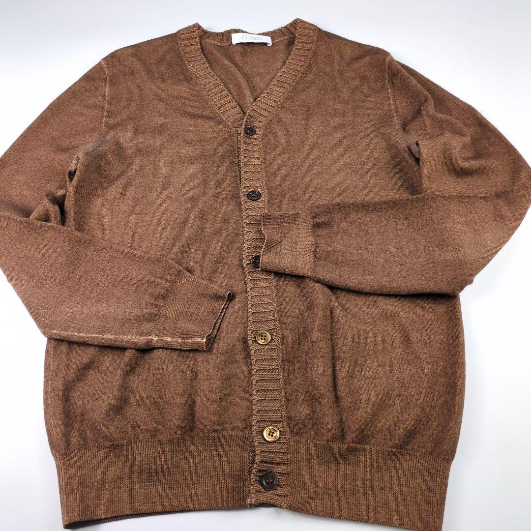 cruciani　クルチアーニ　カーディガン　ウールニット　イタリア製　近年