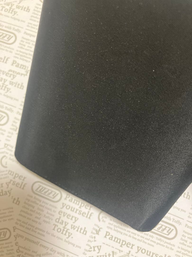 プラダ　折り財布　ブラック　テスート