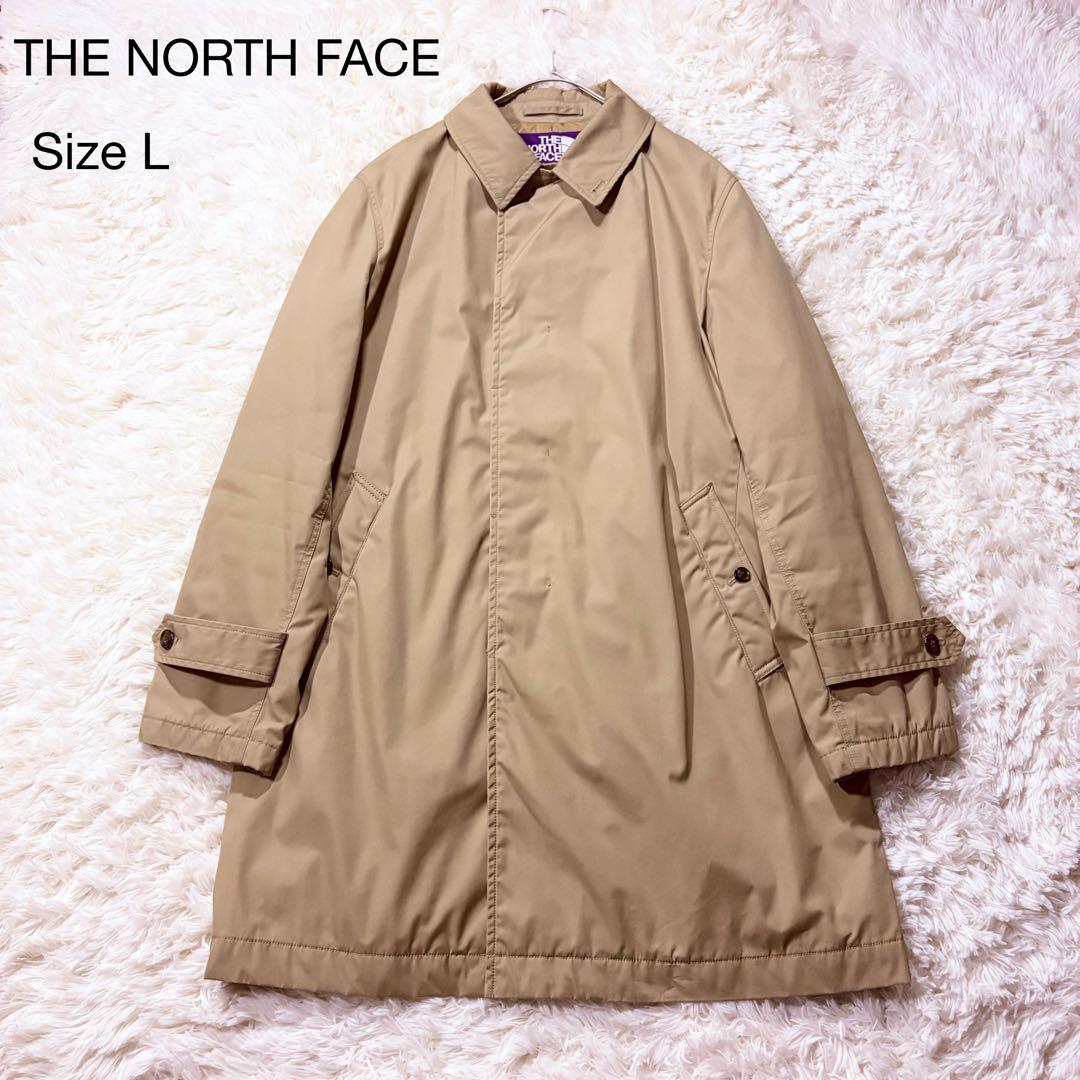 NORTH FACE BEAMS 別注 ステンカラーコート ベージュ L