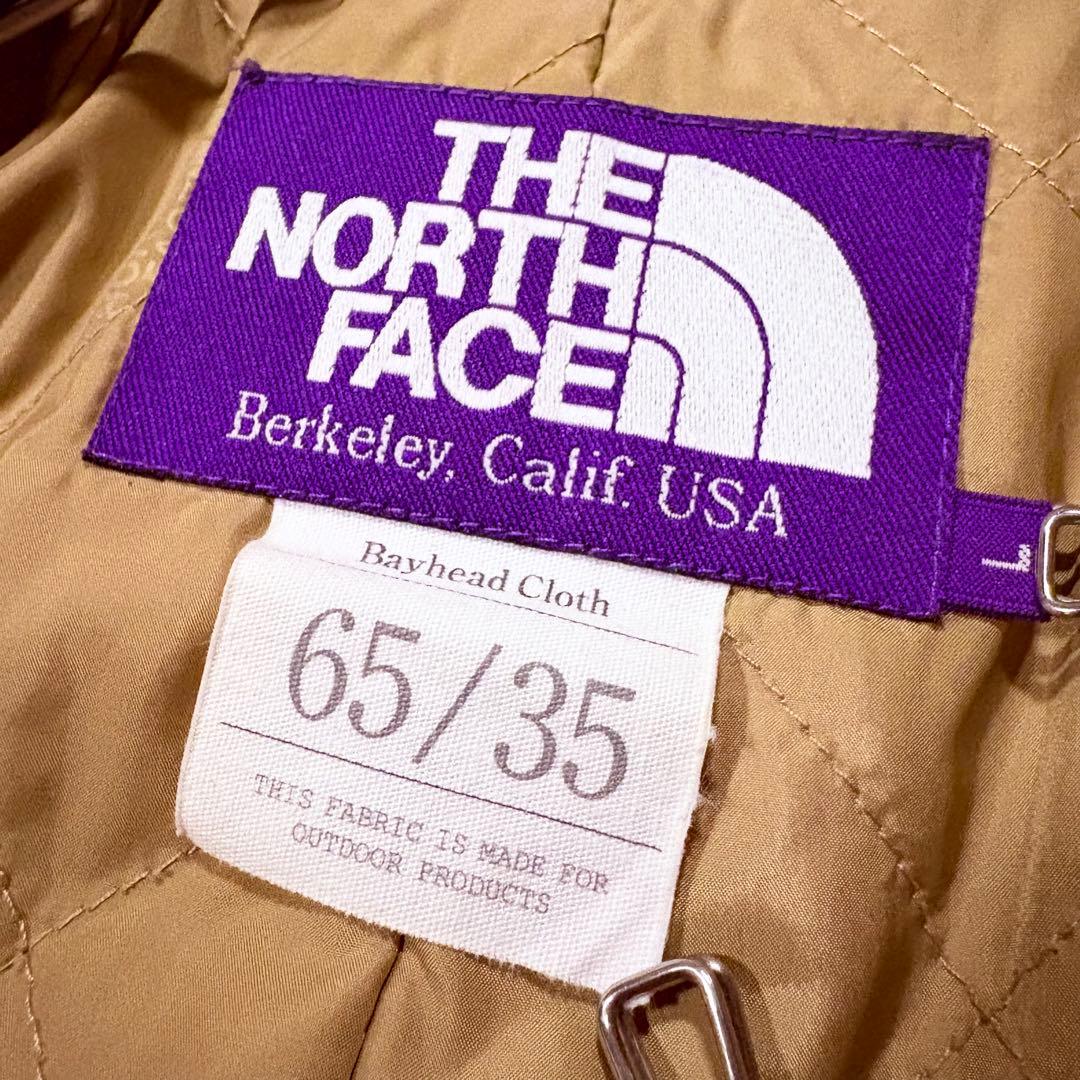 NORTH FACE BEAMS 別注 ステンカラーコート ベージュ L