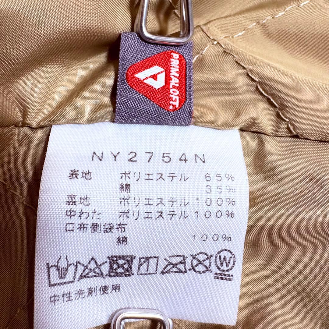NORTH FACE BEAMS 別注 ステンカラーコート ベージュ L