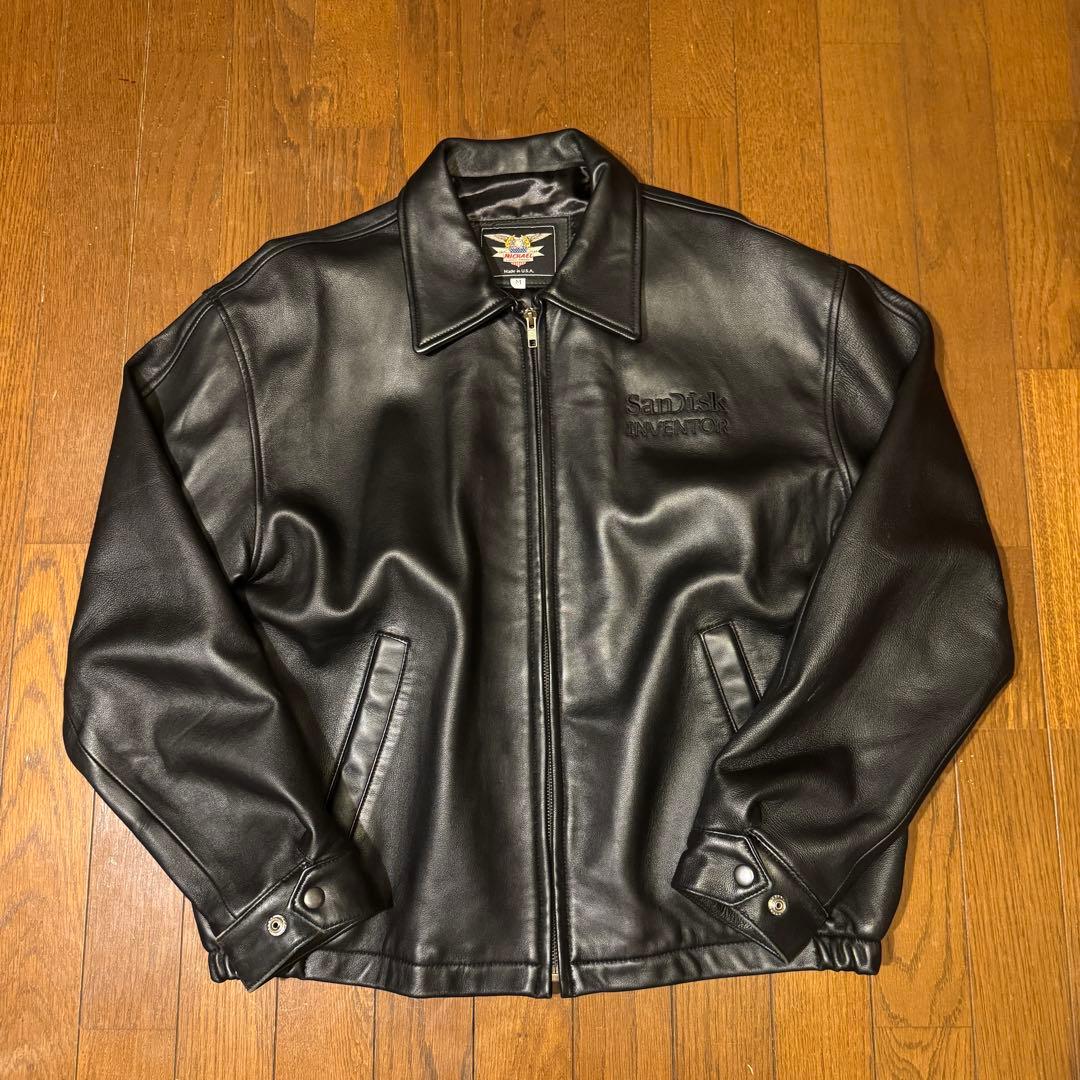 MICHAEL CLASSIC APPAREL 企業物 Sandisk レザー