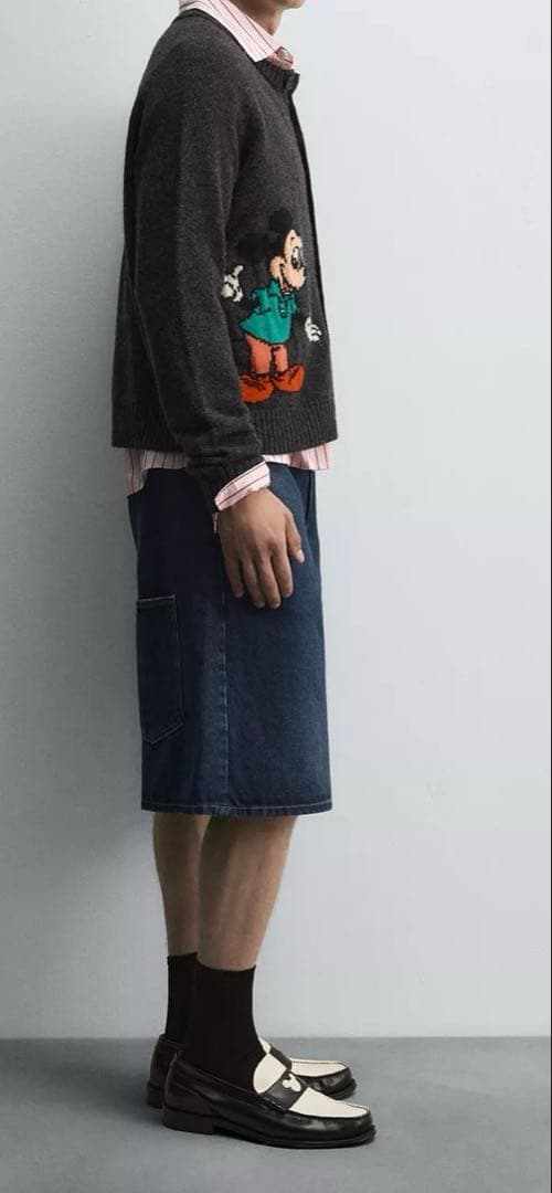 Harry Lambert Disney ミッキーマウス カーディガン M