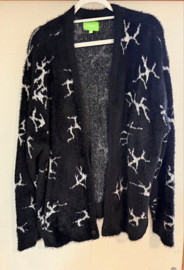 【ショウ】HUF カーディガン & ノースフェイス　リモフリース