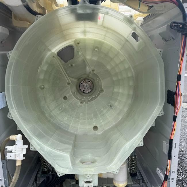 地域限定送料無料　美品 SHARP シャープ ドラム式洗濯乾燥機 ES-W111