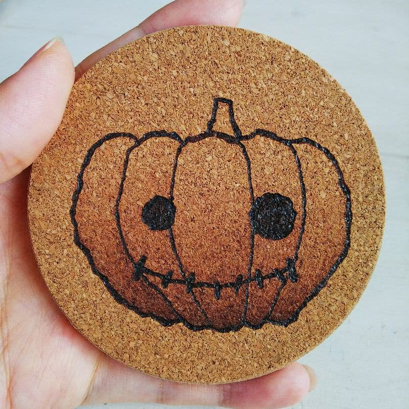 1枚130円 ハロウィンコースター