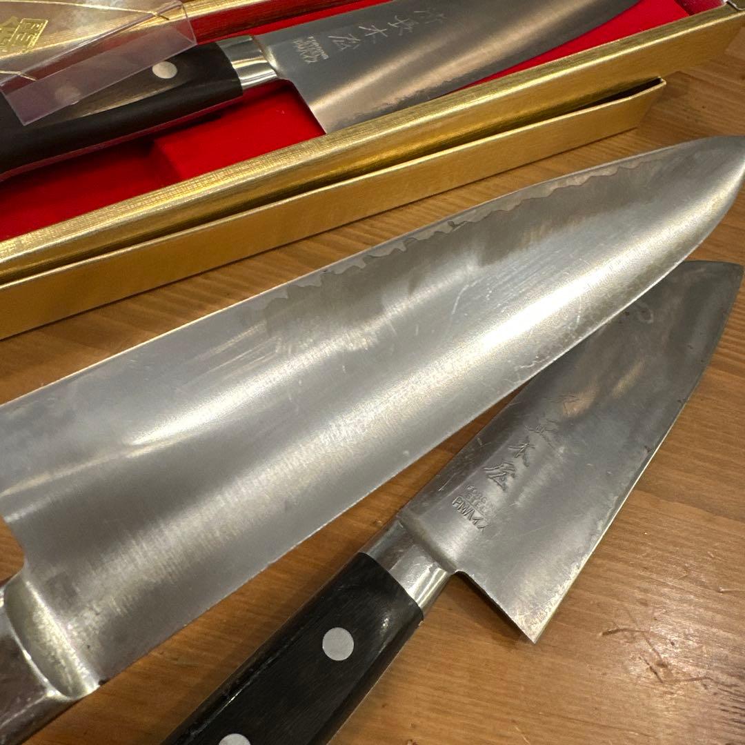 清長木屋 久正木屋　包丁 粉末ハイス鋼 木屋 まとめ売り