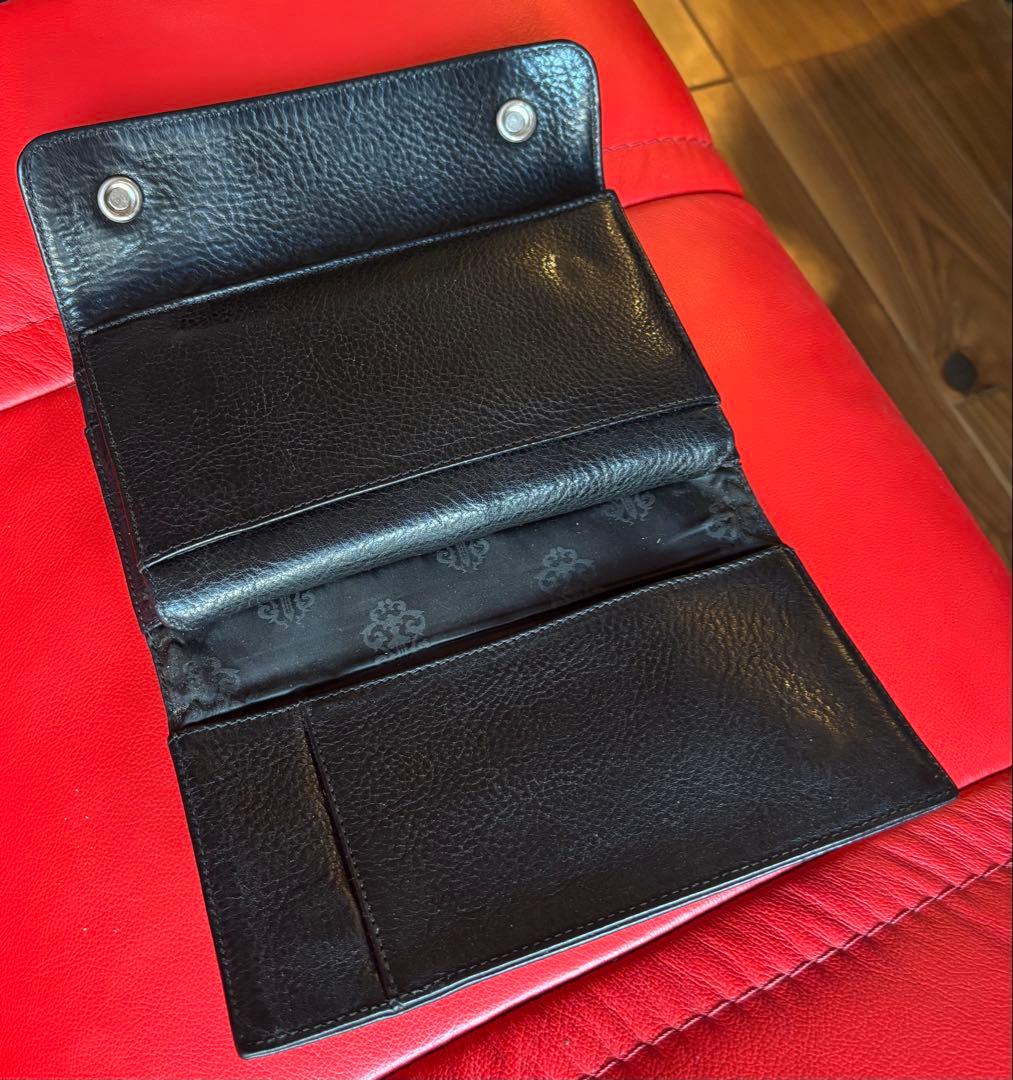 Jun 【インボイス原本】クロムハーツ wave wallet ウェーブ