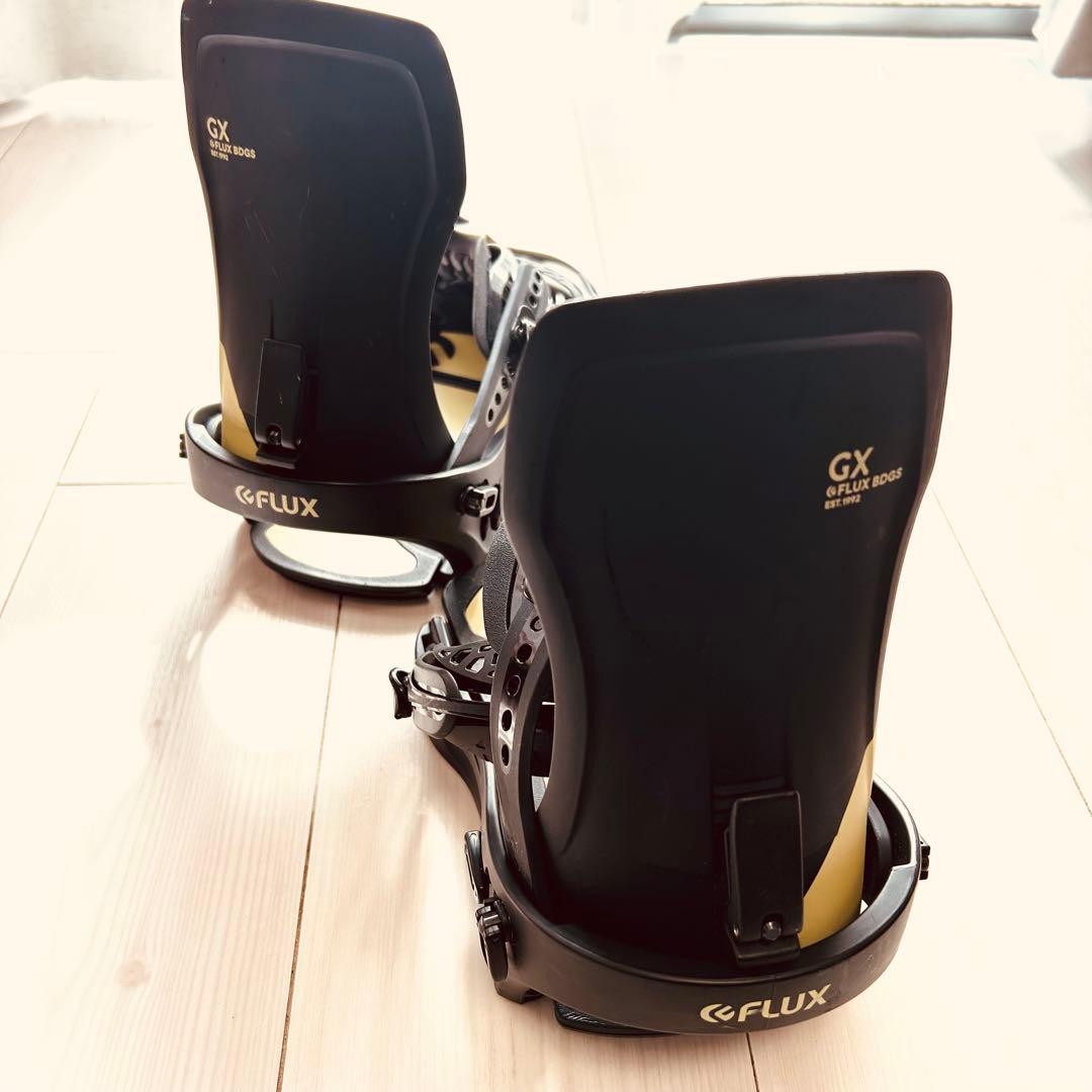 FLUX GX スノーボードビンディング ブラック/イエロー