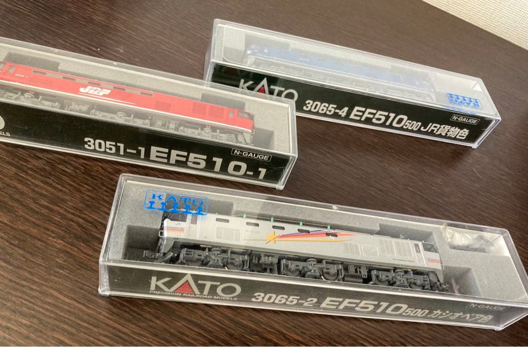 み*ー様 KATO EF510 鉄道模型 Nゲージ 3台セット JR貨物 カシオ