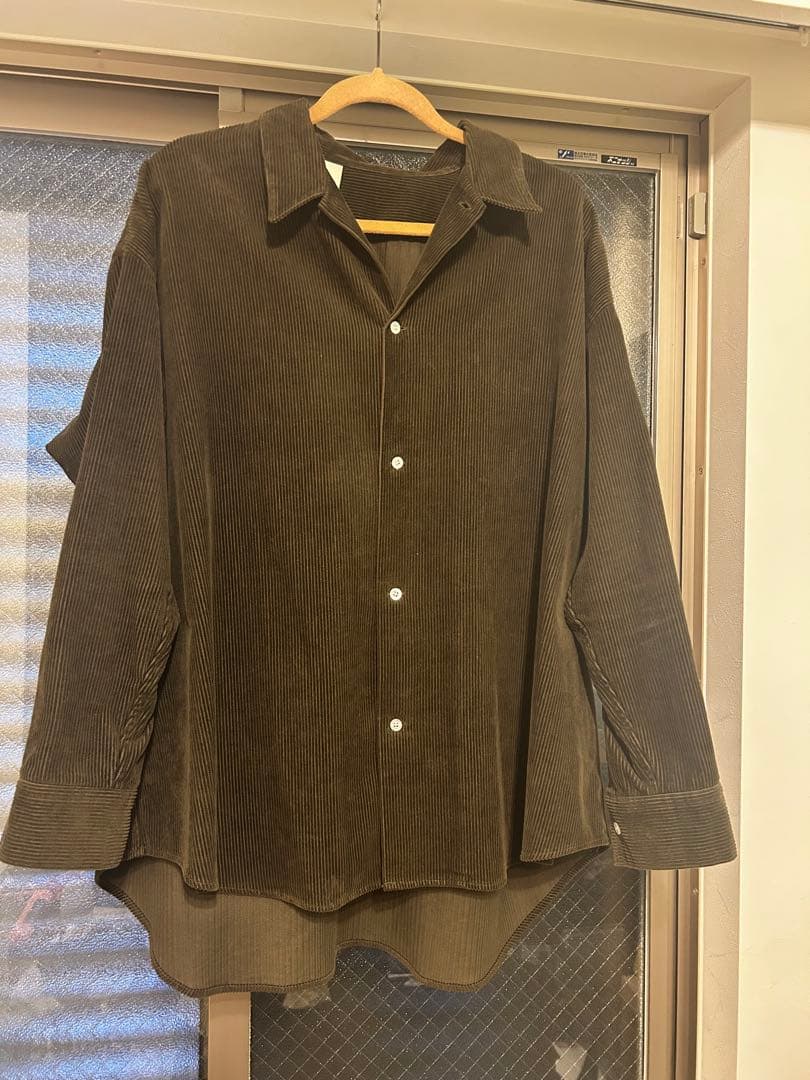 【美品】常田大希着 N. HOOLYWOOD コーデュロイビッグシャツジャケット