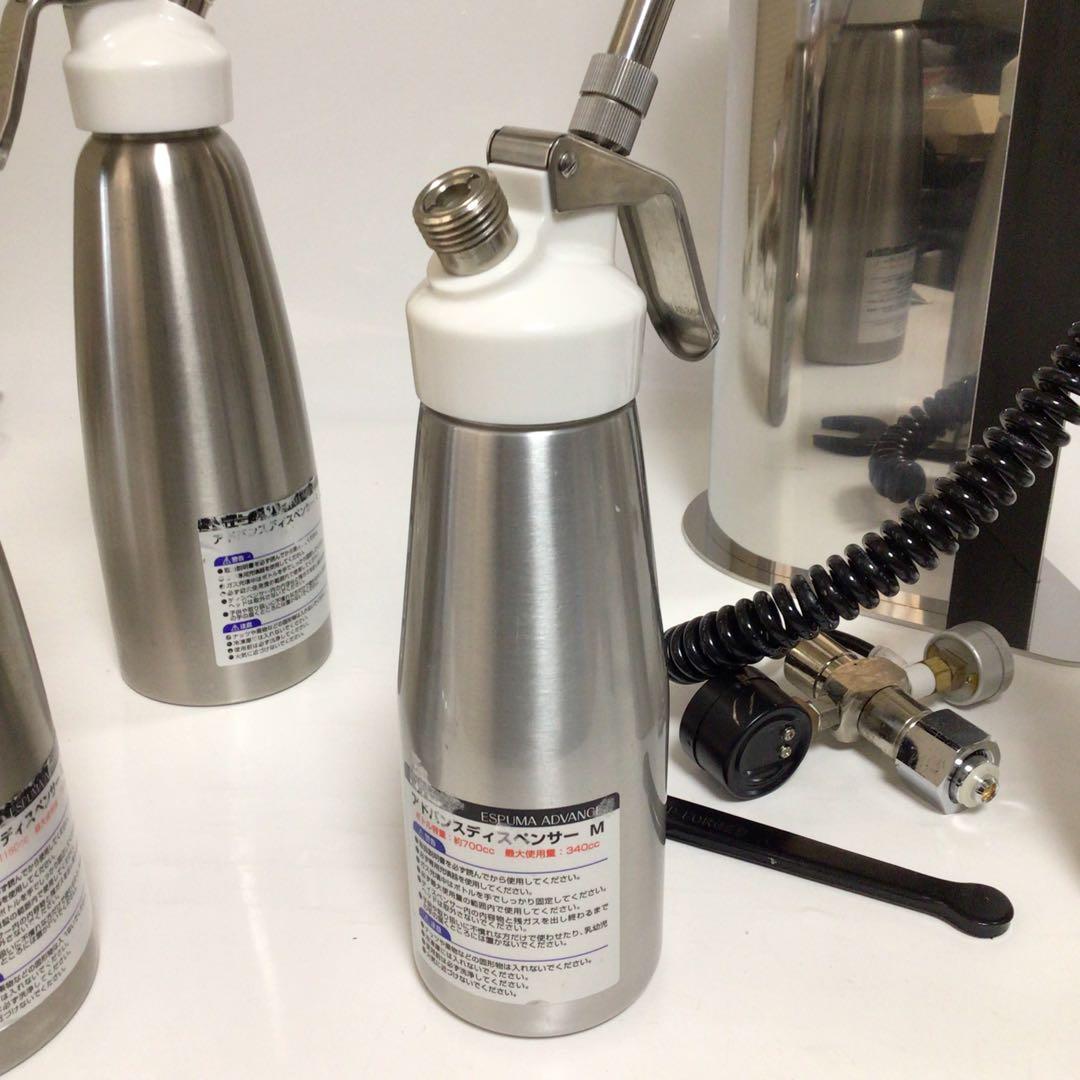 エスプーマアドバンス　M・Lボトル×各2本 エスプーマレストラン 式場　セット
