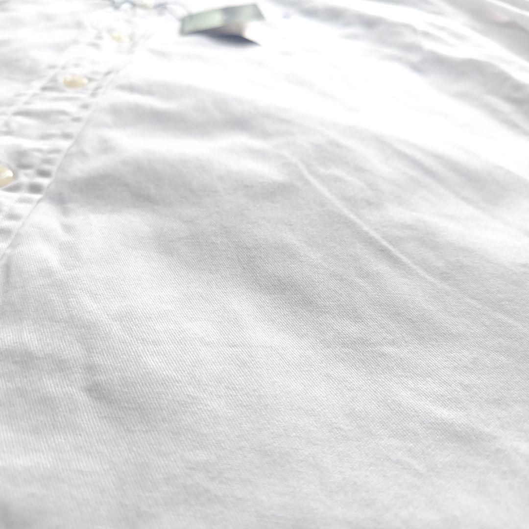 未使用品 ミント ラルフローレン チノシャツ BLAIRE ボタンダウン M