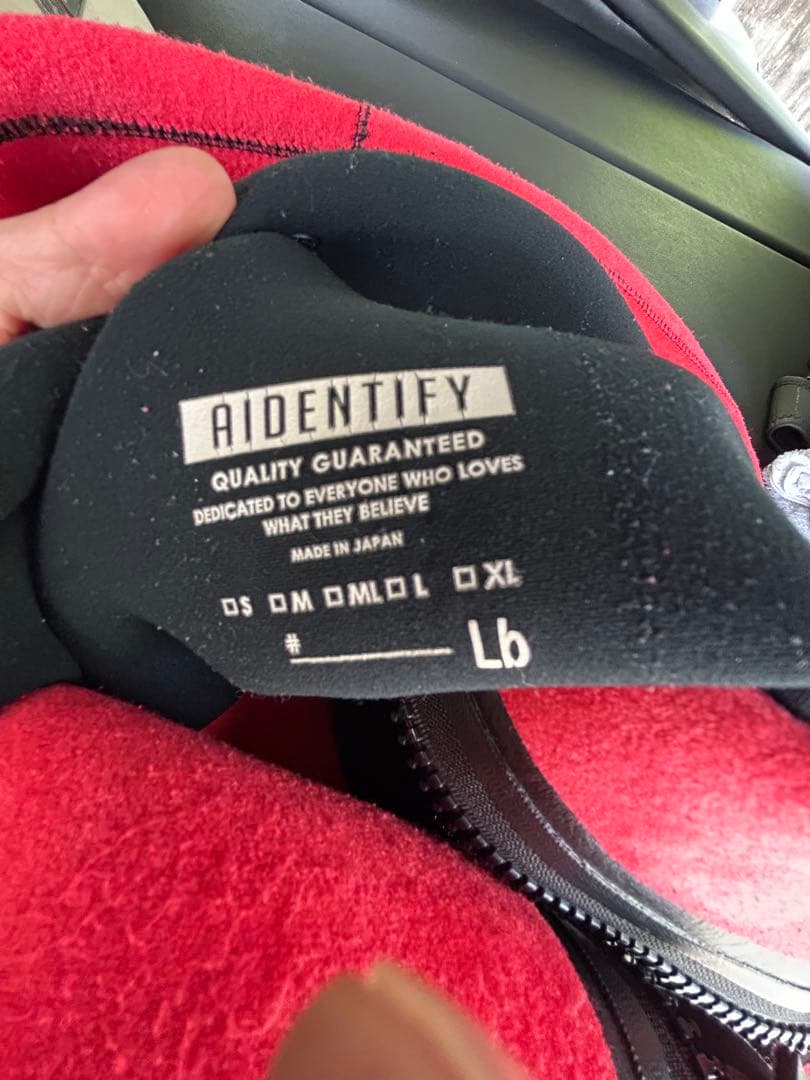 D*y様 AIDEDIFY 5/3mm セミドライ ウェットスーツ