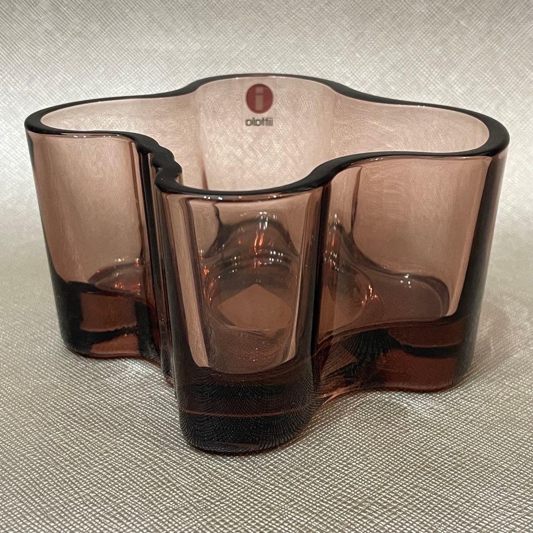 イッタラ　アルヴァ・アアルト　キャンドルホルダー　55㎜　パープル