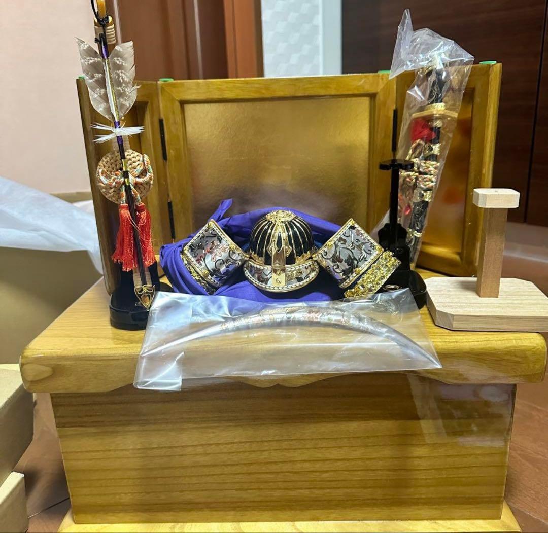 新品未使用 五月人形 端午の節句 桃太郎セット