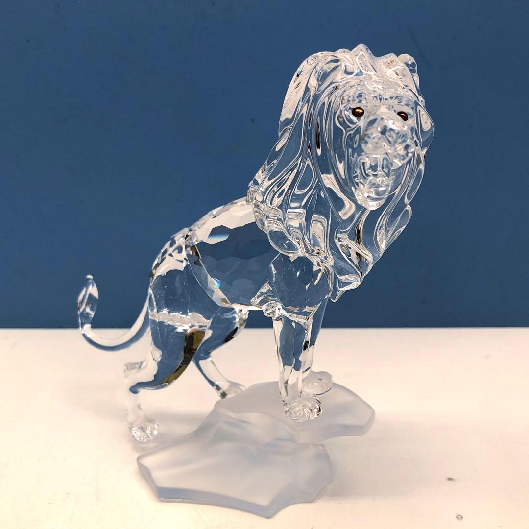 【値下げ×】スワロフスキー　ライオン　オブジェ【廃盤】