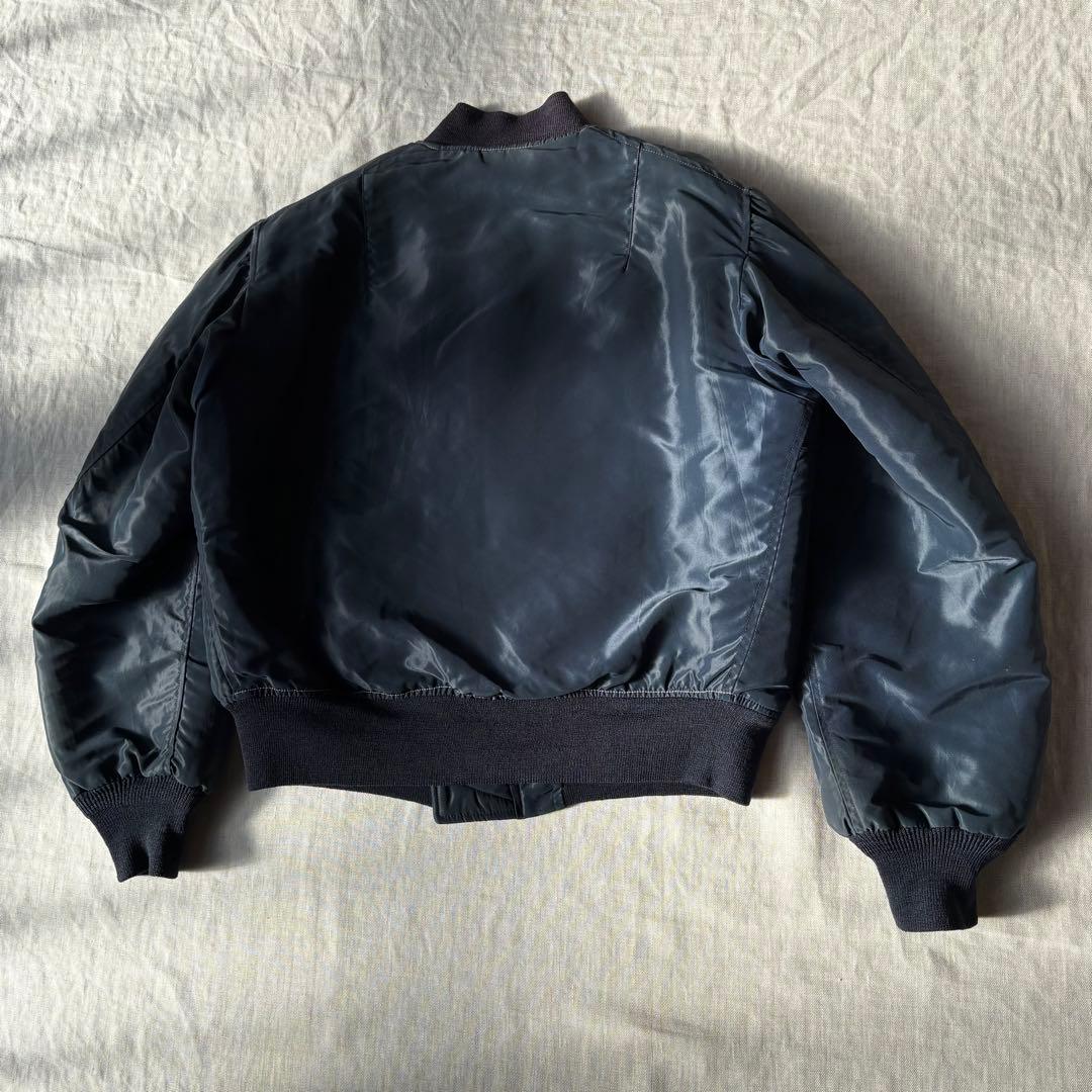 名作 バズリクソンズ B-15CフライトジャケットMA-1 M13184 紺色