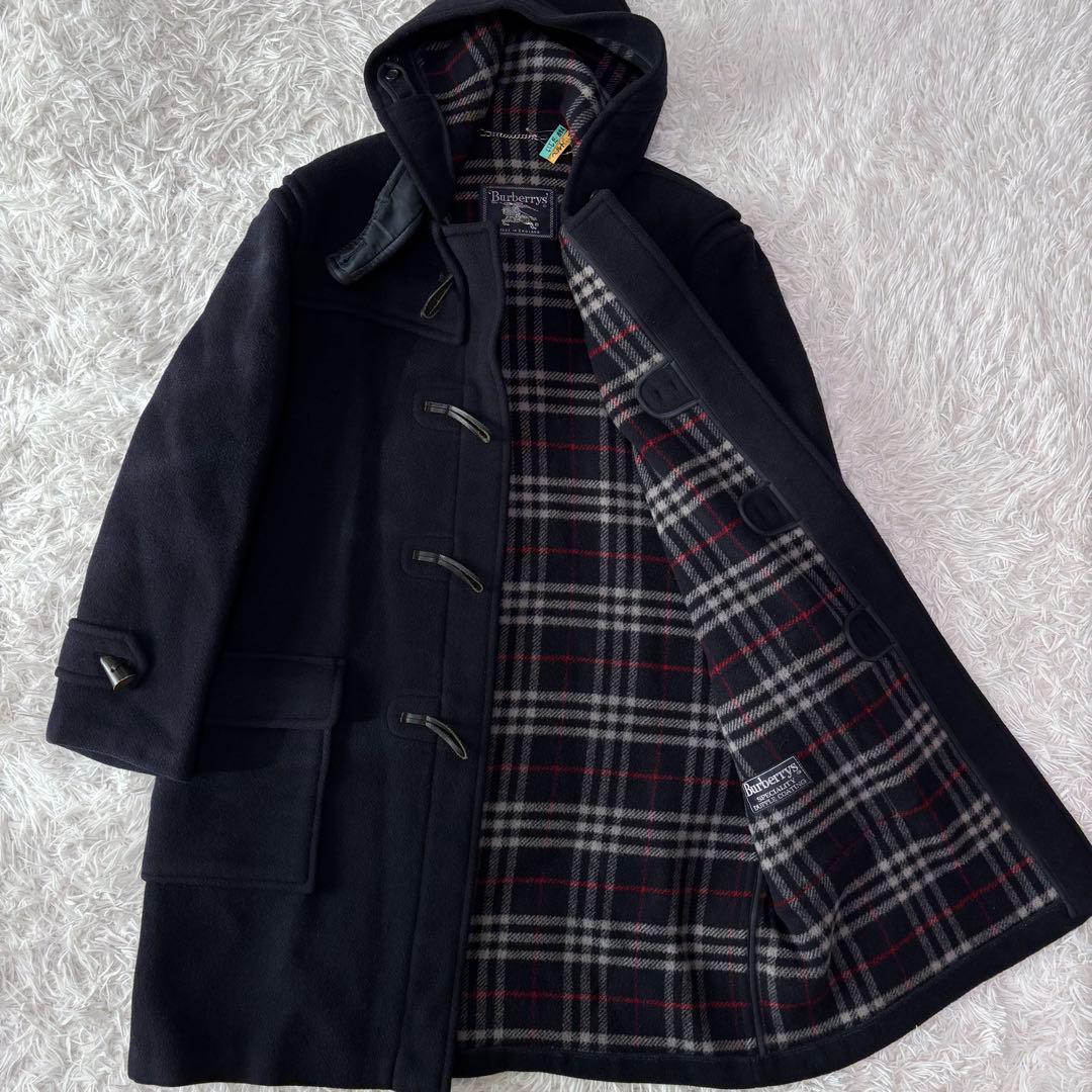 ✨極美品 XL✨バーバリー ダッフルコート ノバチェック スペシャリティ 英国製
