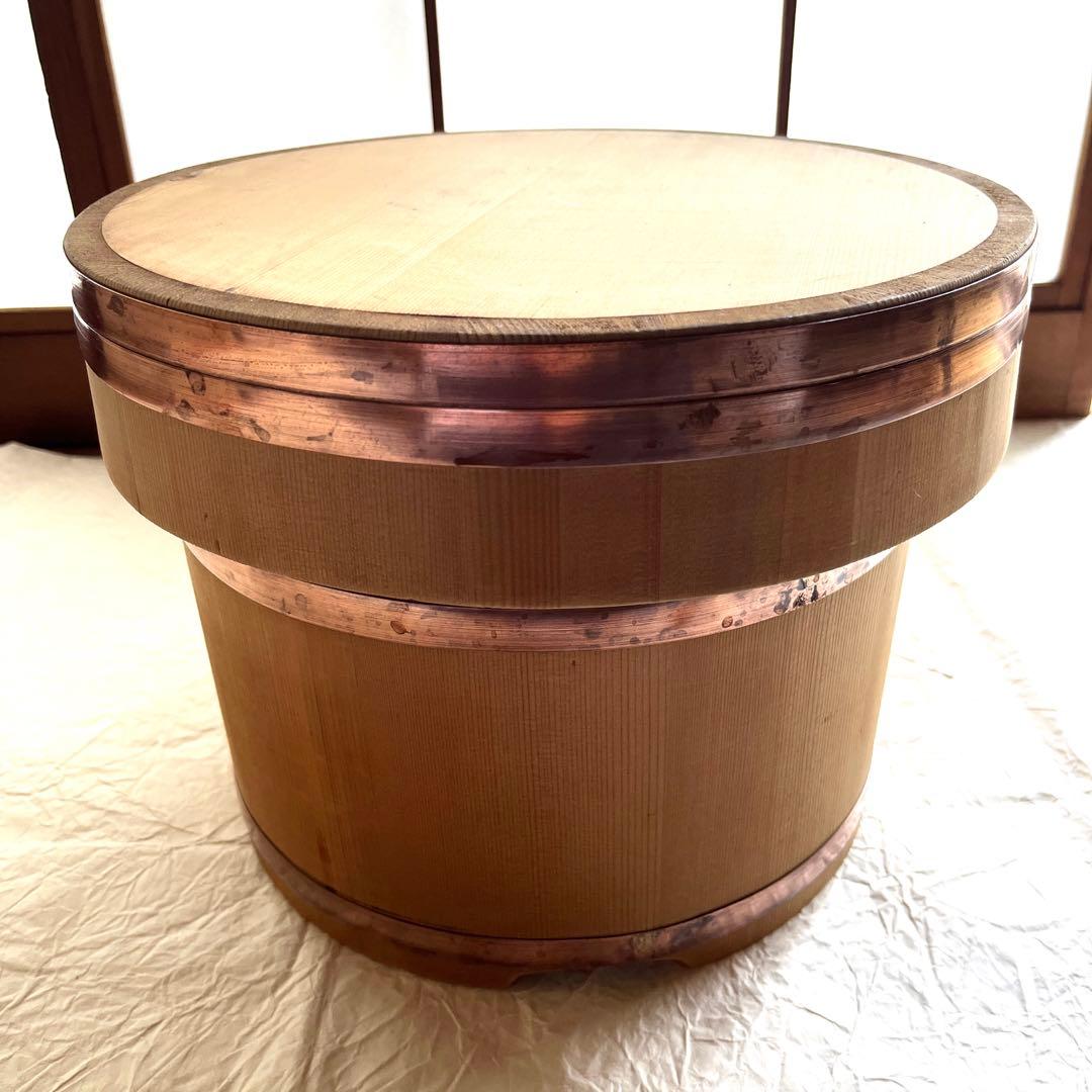 おひつ（大）昭和初期　杉　一升