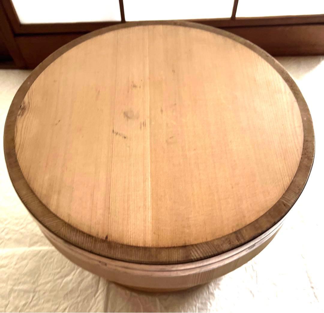 おひつ（大）昭和初期　杉　一升