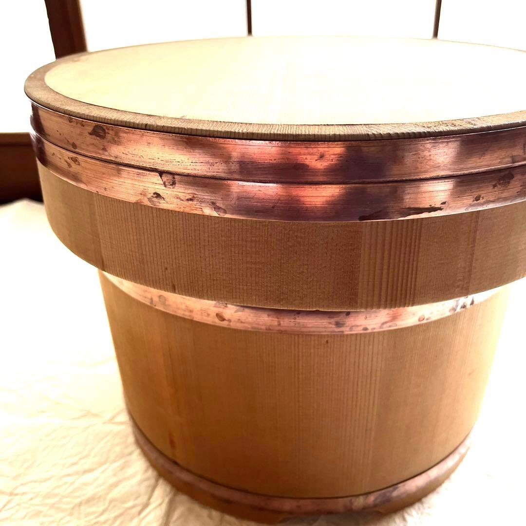 おひつ（大）昭和初期　杉　一升