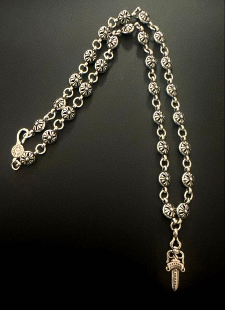 クロスボールチェーン　ネックレスのみ