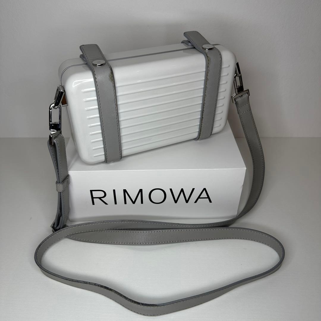 付属品フルセット RIMOWA Personal クロスボディバッグ ホワイト