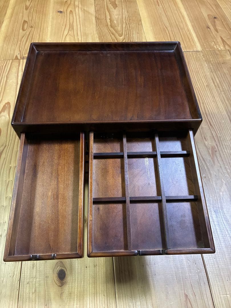 豊岡クラフト 文具シェルフLX 木製 小物入れ 森林楽