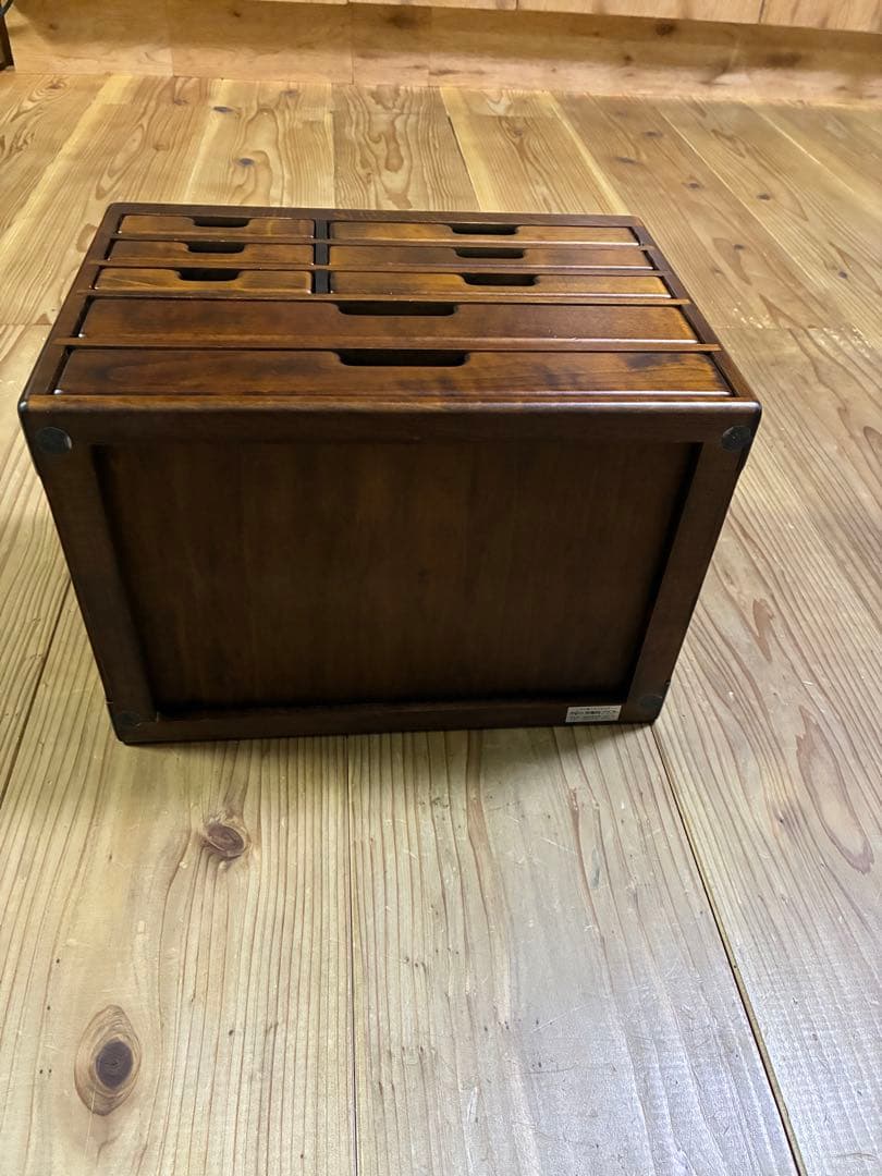 豊岡クラフト 文具シェルフLX 木製 小物入れ 森林楽